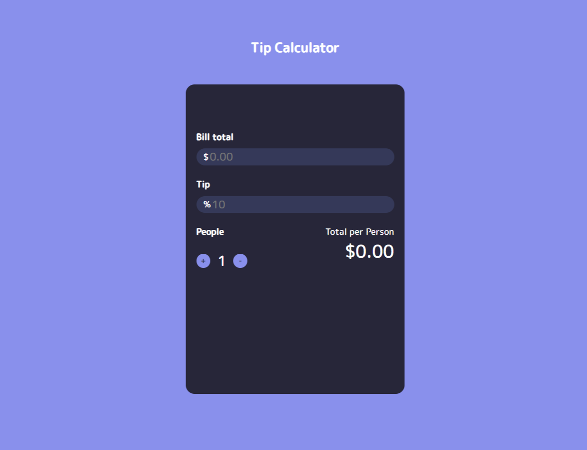 Tip Calculator